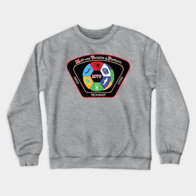 Multi UseVariable Gravity Platform Program Logo Crewneck Sweatshirt by Spacestuffplus